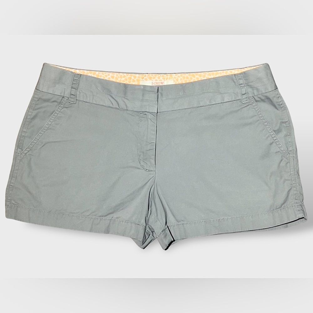 J Crew Classic Gray Flat Front Broken In Chinos | Women’s 10